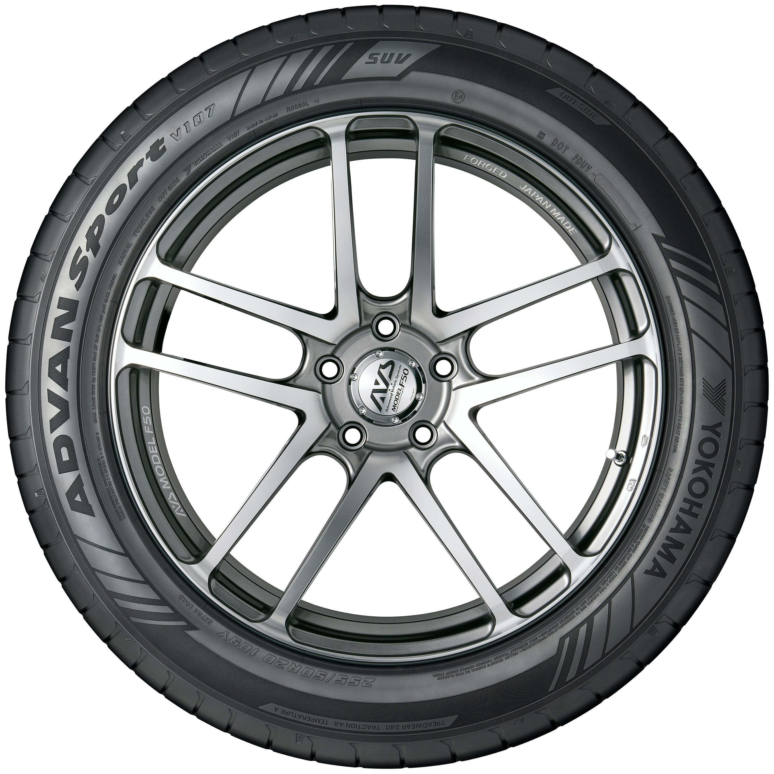 LLANTA 325/40 R22 114Y ADVAN SPORT V107D YOKOHAMA