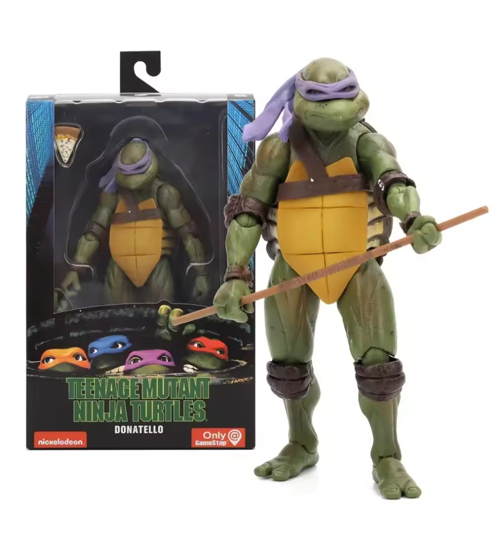 Figura De Acción Donatello Tortugas Ninja Tmnt Película 1990