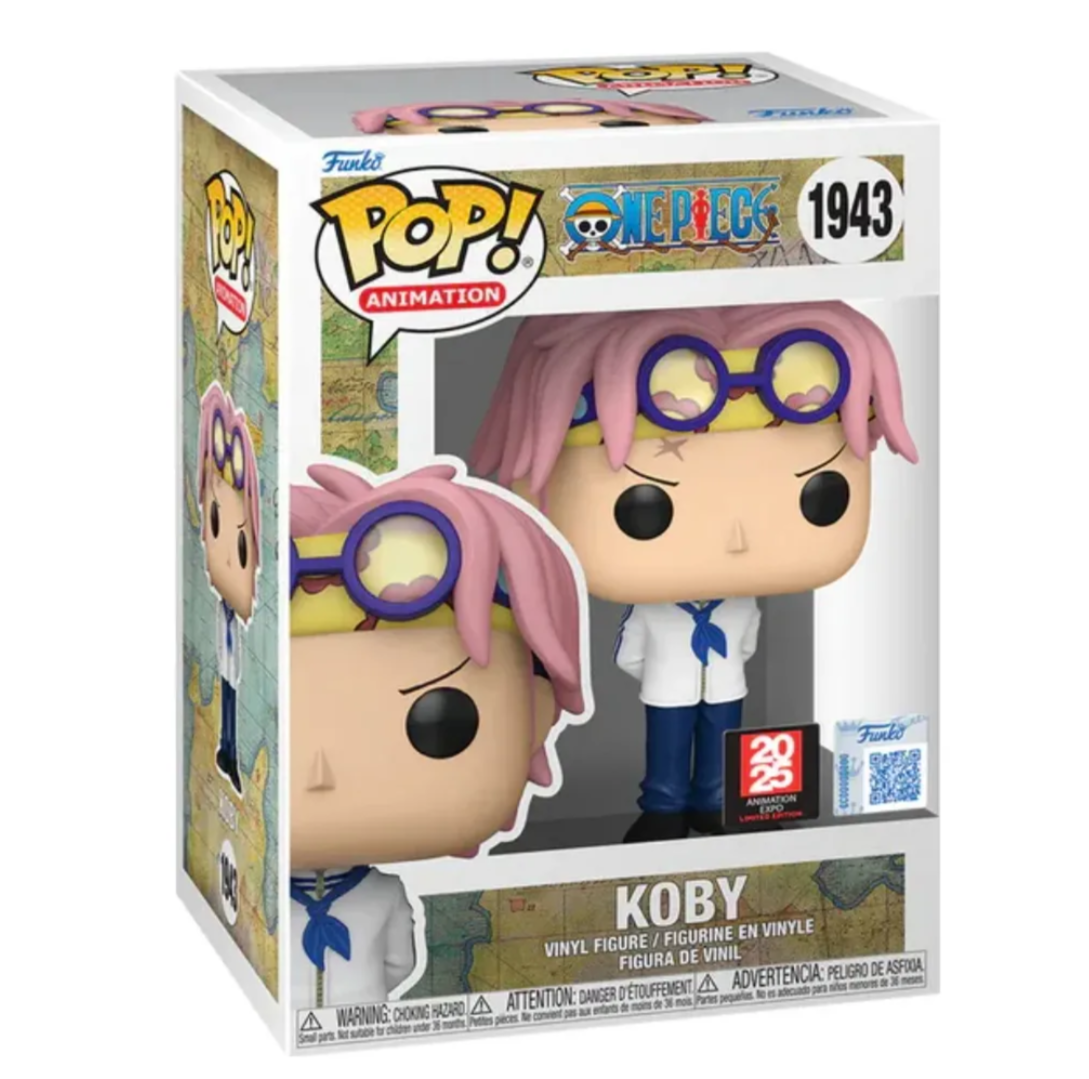 Funko Pop Animation One Piece  Koby Ex Koby Exclusivo Anime Expo 2025