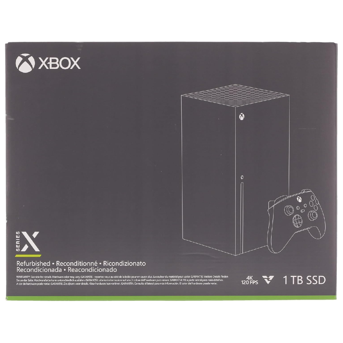 Xbox Series X Consola 1 TB (Nacional Reacondicionada)