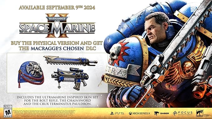 Ps5 Juego Warhammer 40,000: Space Marine 2 (Americano)
