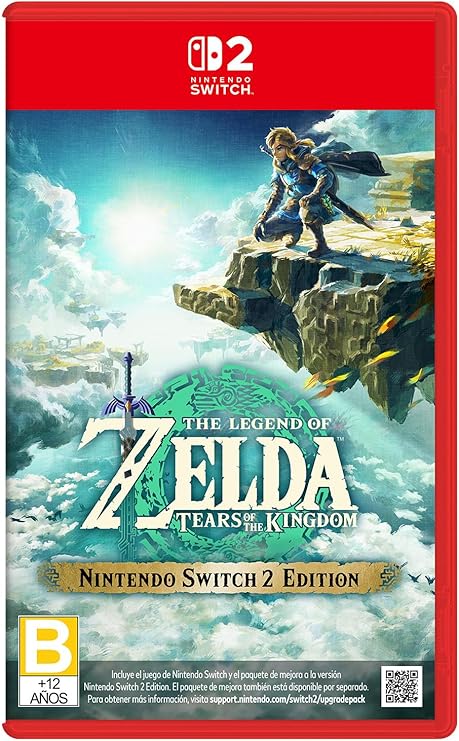 Nintendo Switch 2 Juego The Legend Of Zelda: Tears Of The Kingdom