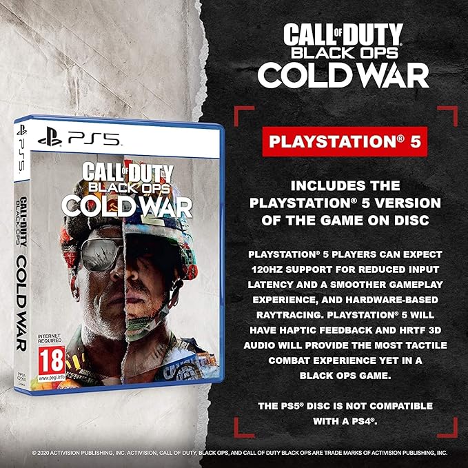 PS5 Juego Call Of Duty Black Ops Cold War