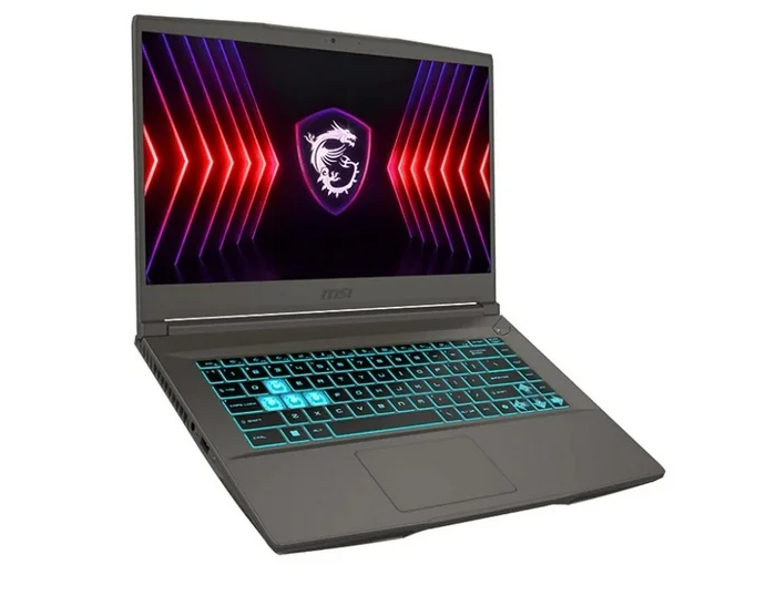 MSI Thin 15.6" FHD 144Hz Laptop Intel Core i5-13420H NVIDIA GeForce RTX 4060-16GB DDR4 512GB SSD Gris (2025)