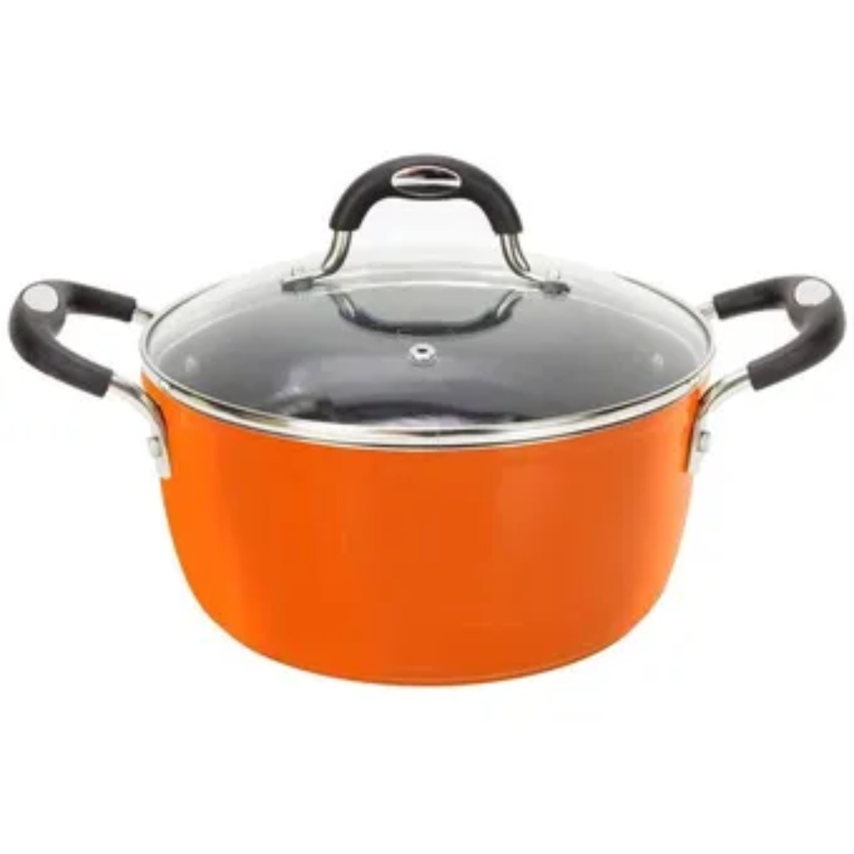 Batería de Cocina Tramontina 20899467 Inducción Mónaco 8 Pzas Naranja  END3**.