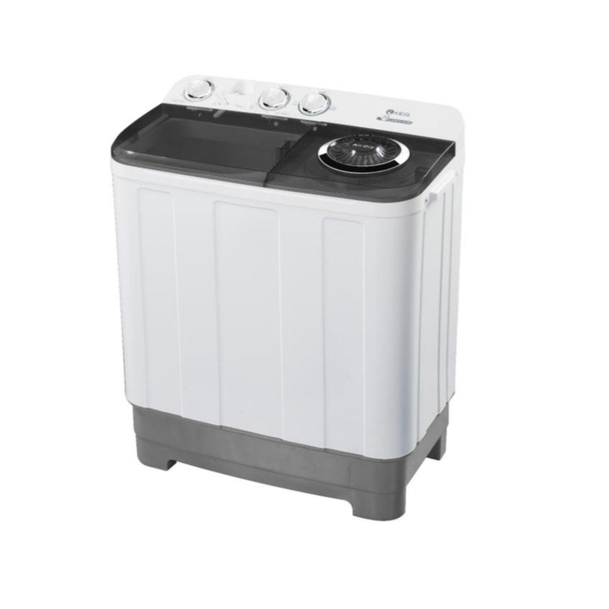 Combo Lavadora Hisense 11Kg Doble Tina + Ventilador de Torre Fussion 32" Blanco ENDY