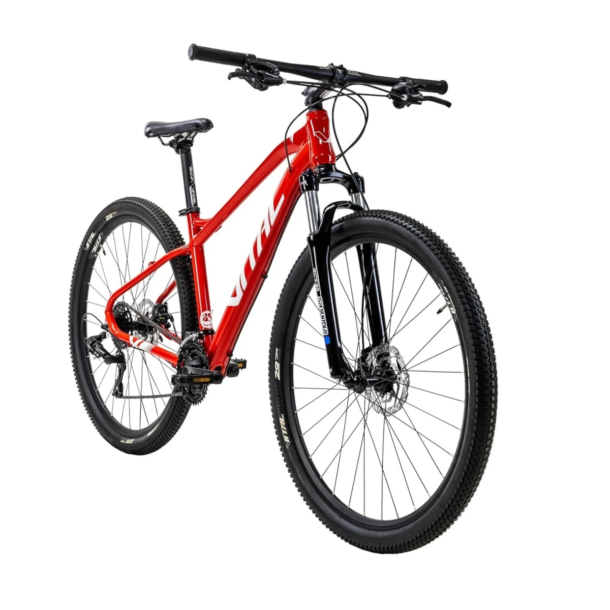 Bicicleta Vital MTB X1 R29 Cuadro Mediano 24 Velocidades Rojo ENDY14