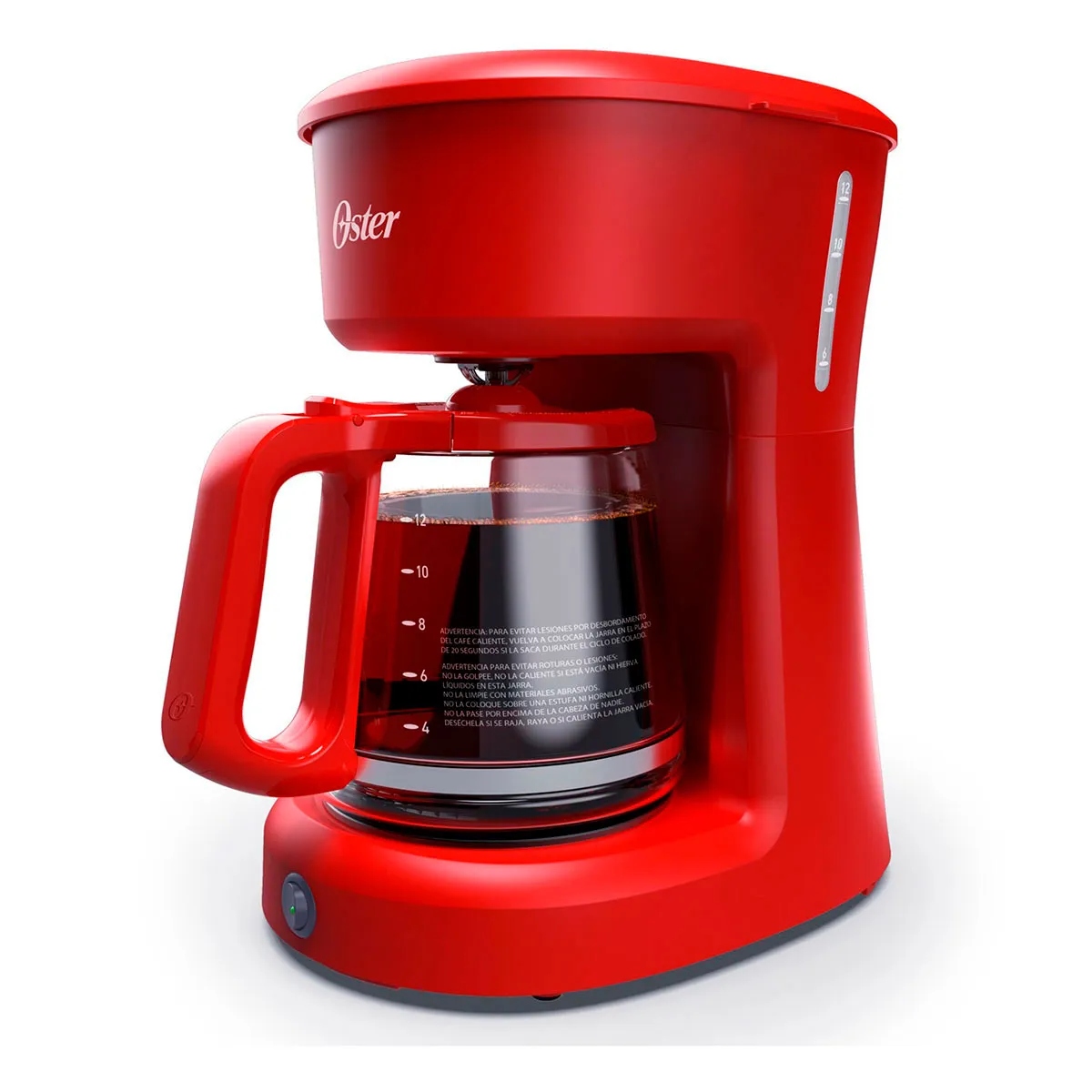 Combo Oster 4 Piezas 2214832 Licuadora + Cafetera + Vaso Blend-N-Go + Sandwichera Rojo ORTY8