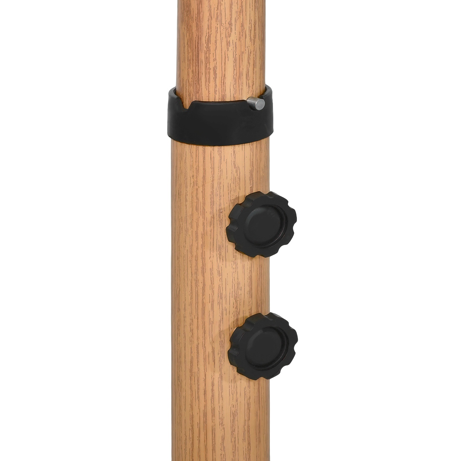 Sombrilla Tipo Madera Jardin Exterior 2.9m Playa Terraza Beige Jardimex