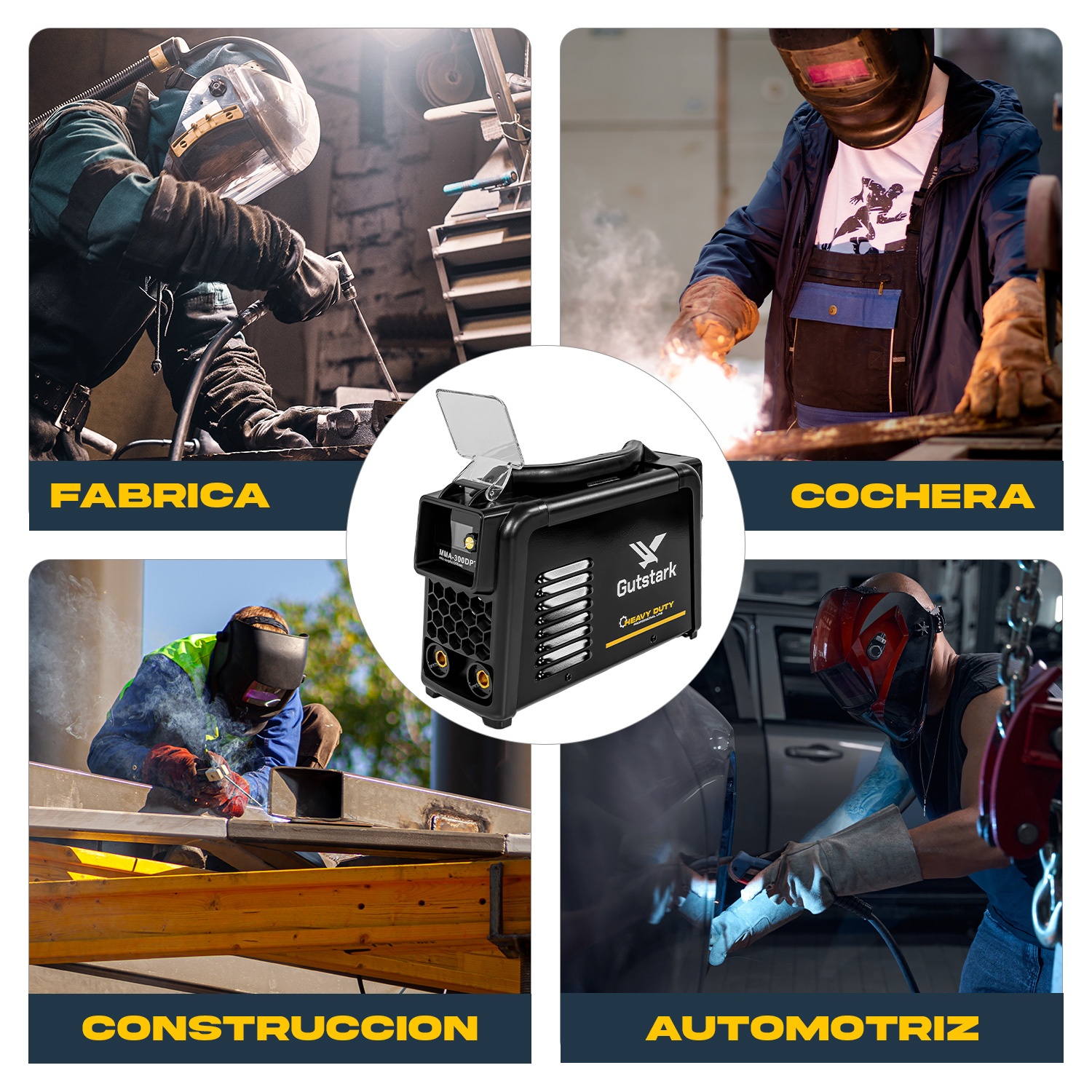 Soldadora Inverter Profesional Igbt 110v-220v 200amp Monofasica Gutstark Home