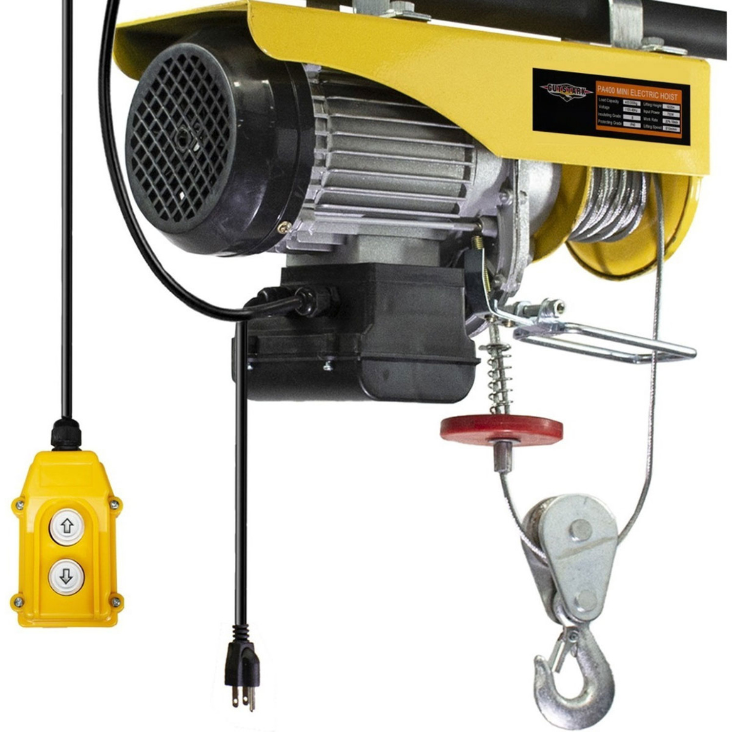 Polipasto 500 A 1000 Kg Electrico Garrucha Tecle 20 Metros Gutstark