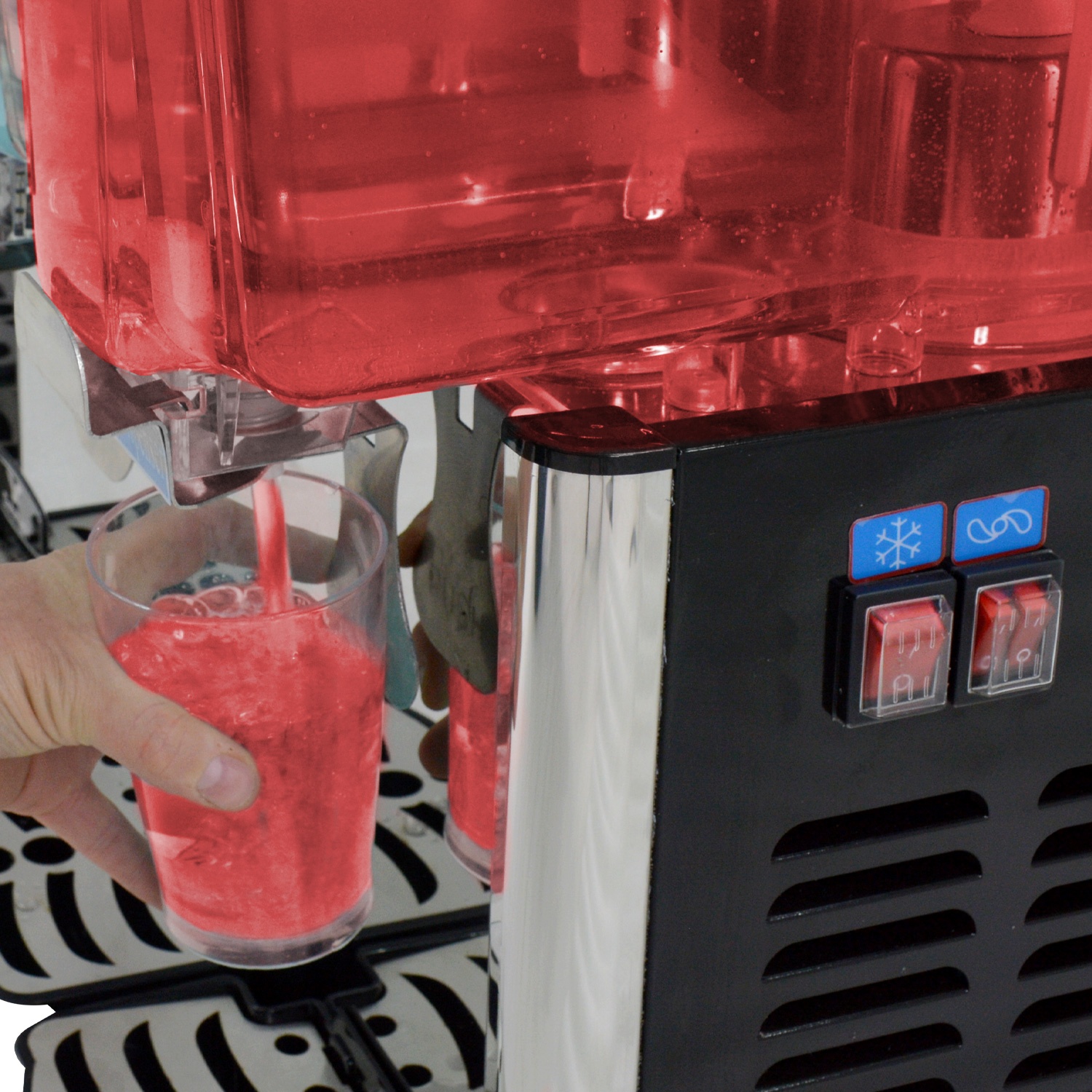 Dispensador Agua Fresca Jugo 54 Litros Enfriador 3 Tanques Gutstark