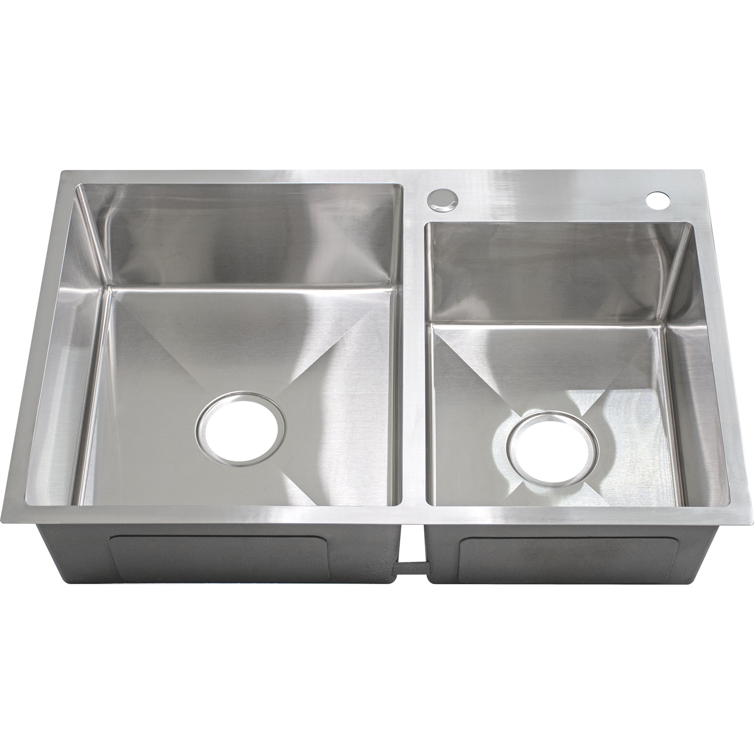 Fregadero Acero Inoxidable 2 Tinas Anti-ruido + Escurridor Gutstark