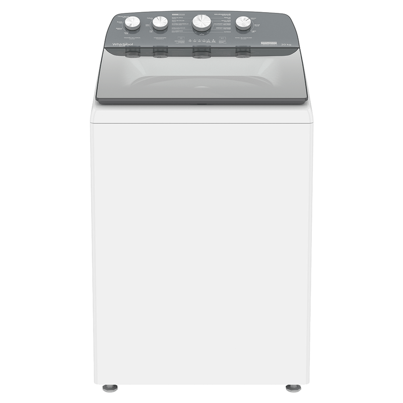 Lavadora Whirlpool 8MWTW2024WJM 20 kg  Tapa de Cristal Templado