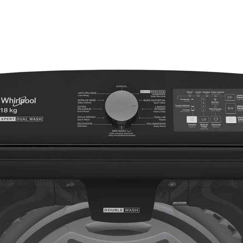 LAVADORA WHIRLPOOL  WWH18ATALN 18KG