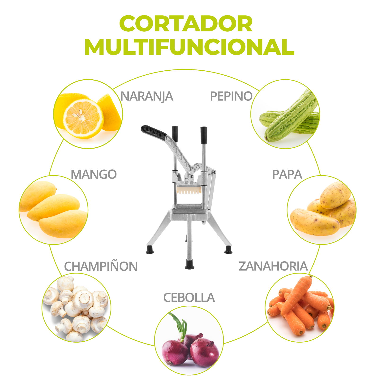 Cortadora De Papas A La Francesa Onof Picadora En Cuadritos