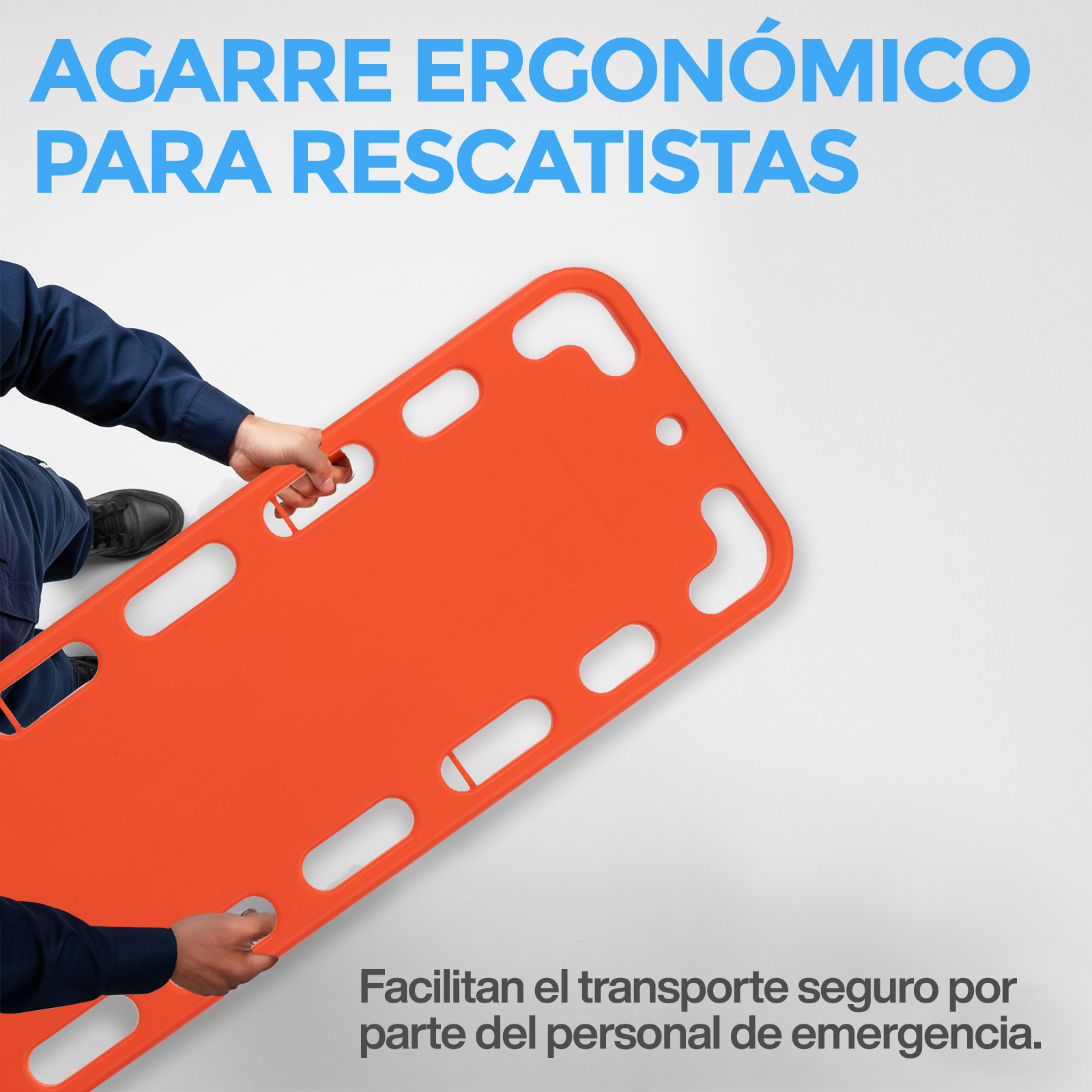 Kit De Inmovilizacion Camilla Rigida Onof Traslado Medico