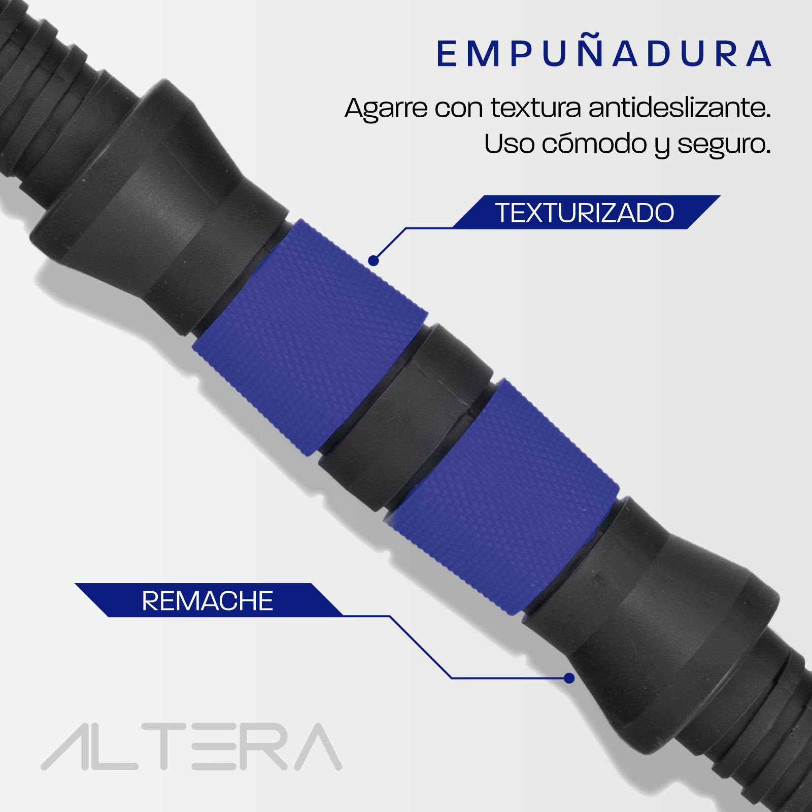 Set Mancuernas Altera Barra Ajustable Total 40kg Disco Pesas