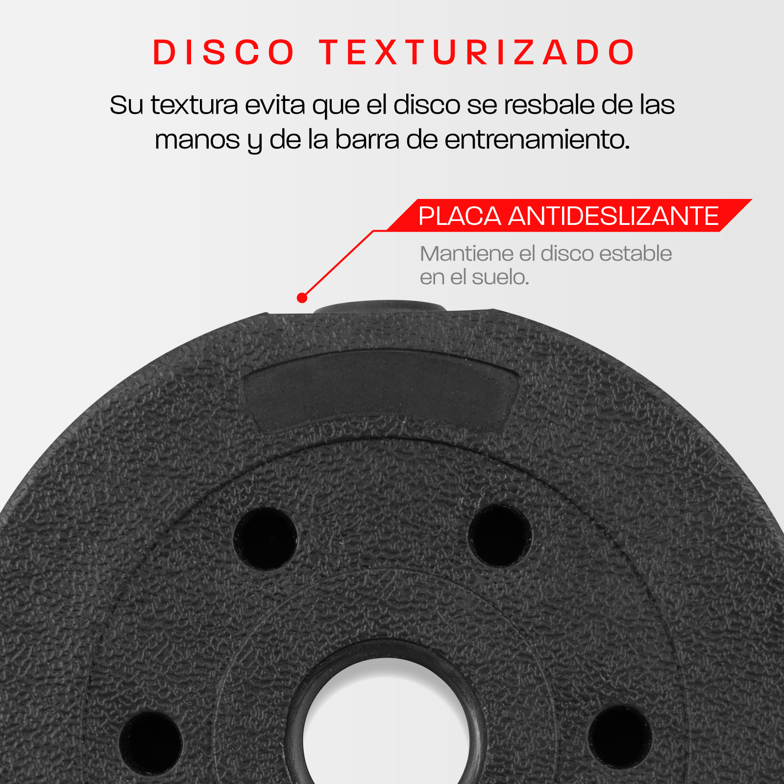 Set Mancuernas Altera Barra Ajustable Total 40kg Disco Pesas