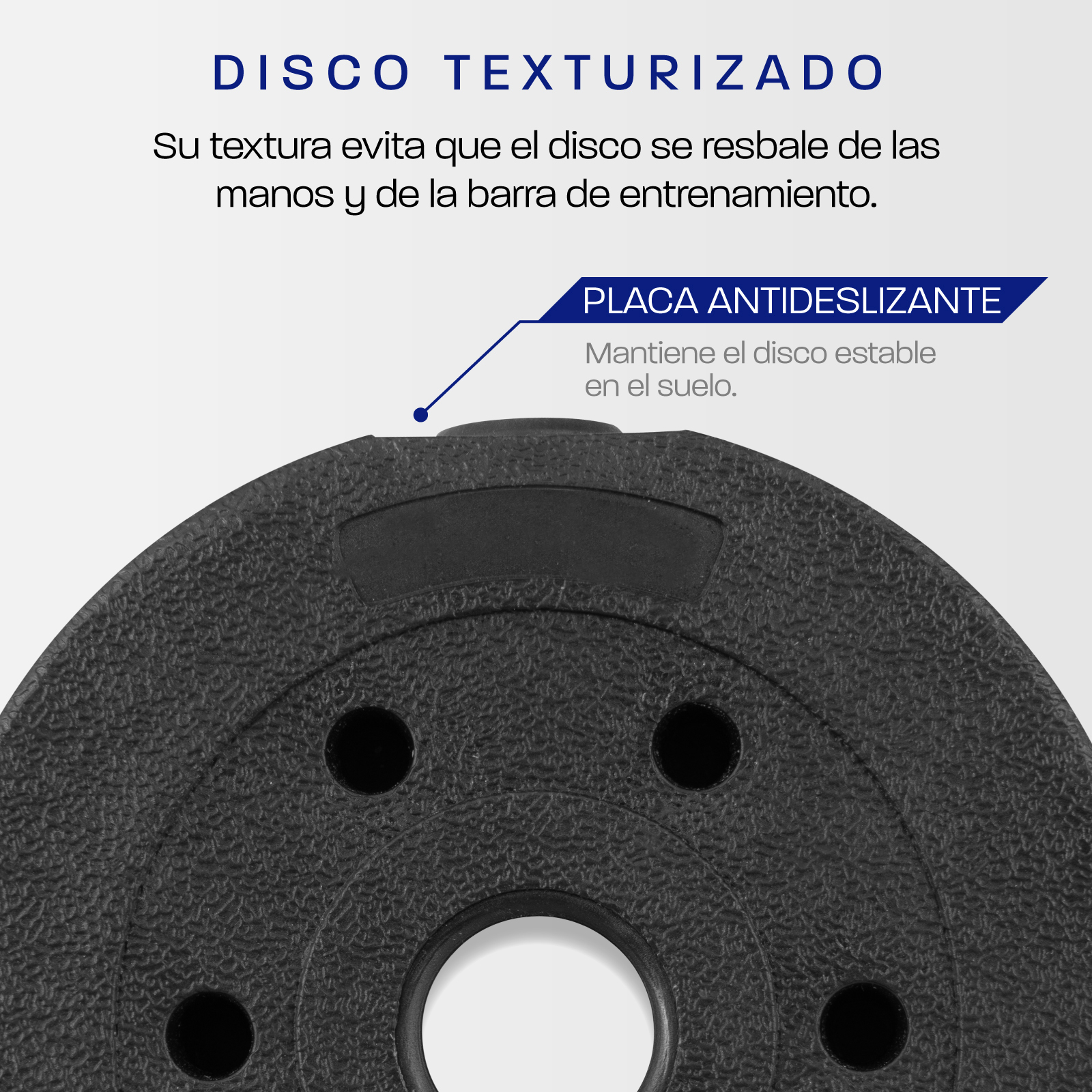 Set Mancuernas Altera Barra Ajustable Total 40kg Disco Pesas