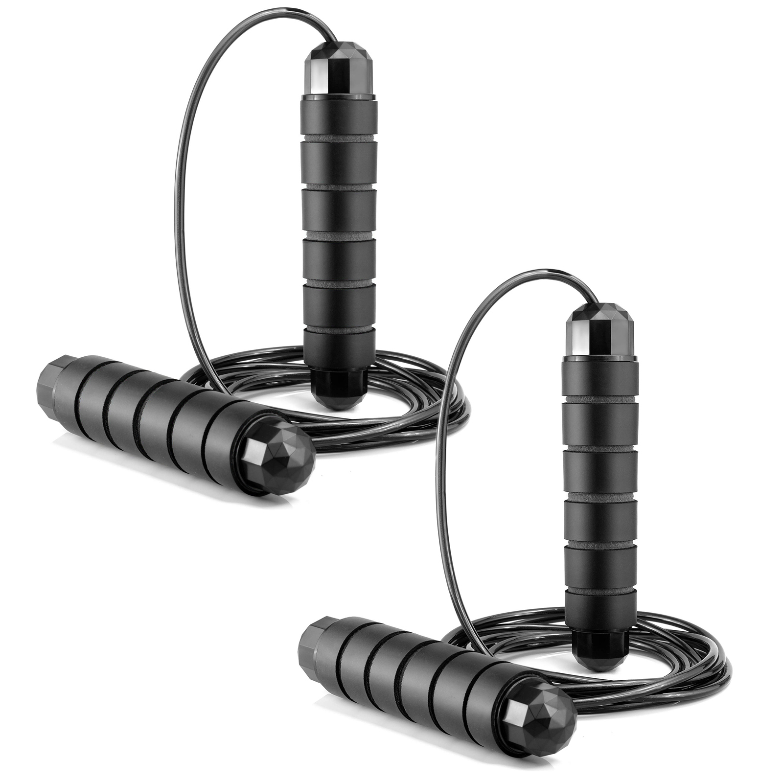 Cuerdas Para Ejercicio Altera Par Crossfit Para Saltar Boxeo Negro/Negro