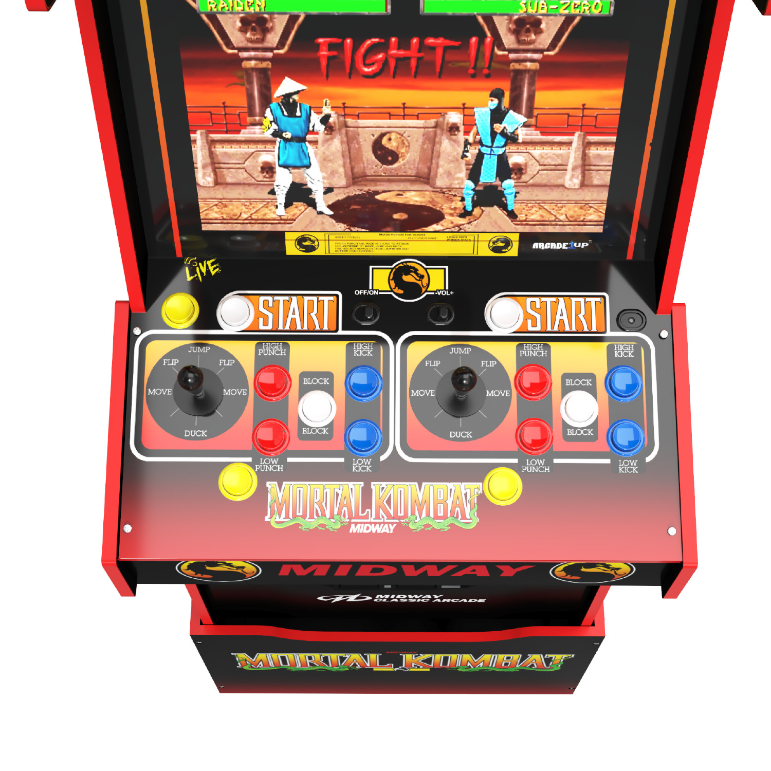 Maquina Arcade Mortal Kombat 14 Juegos En 1 Con Wifi ARCADE1UP