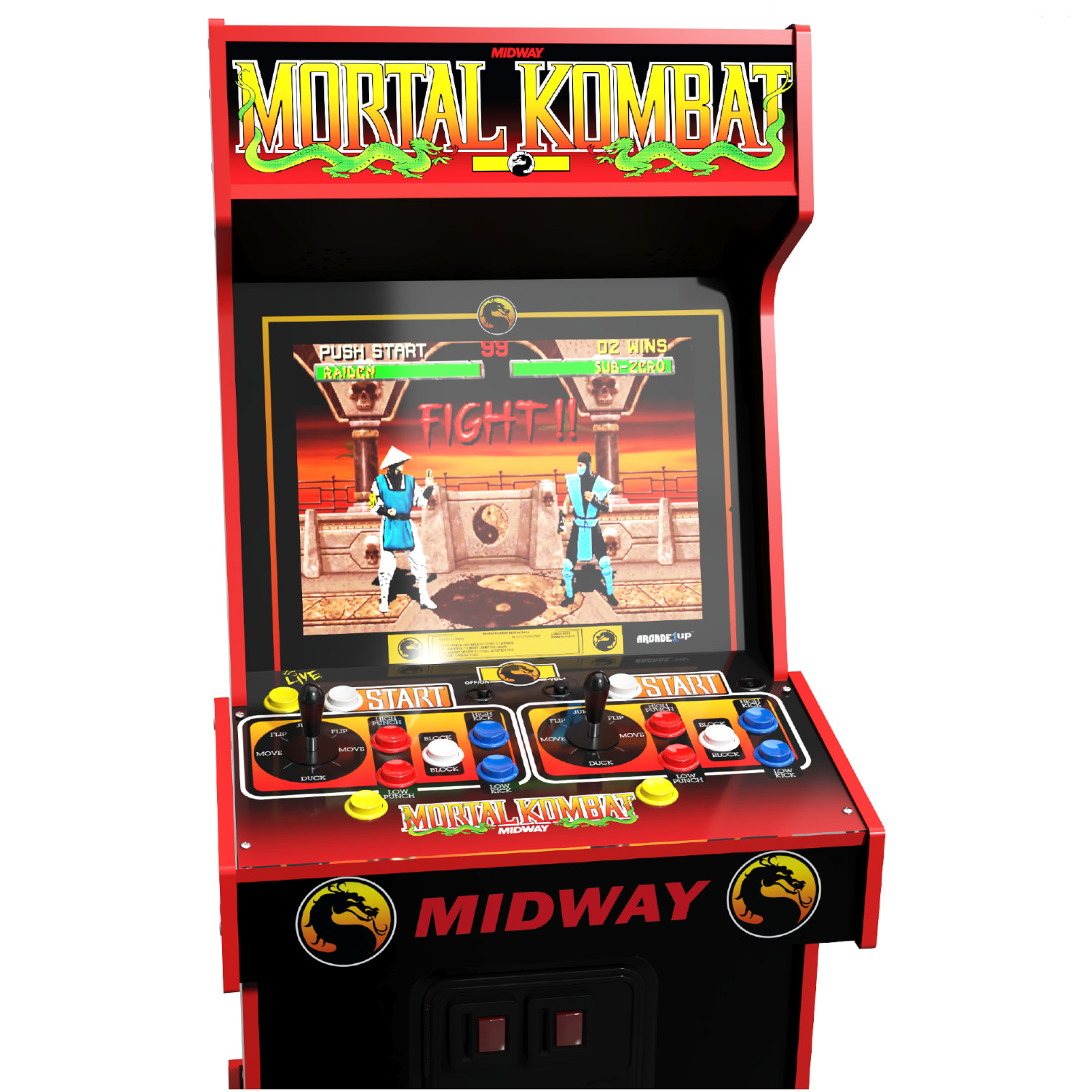 Maquina Arcade Mortal Kombat 14 Juegos En 1 Con Wifi ARCADE1UP
