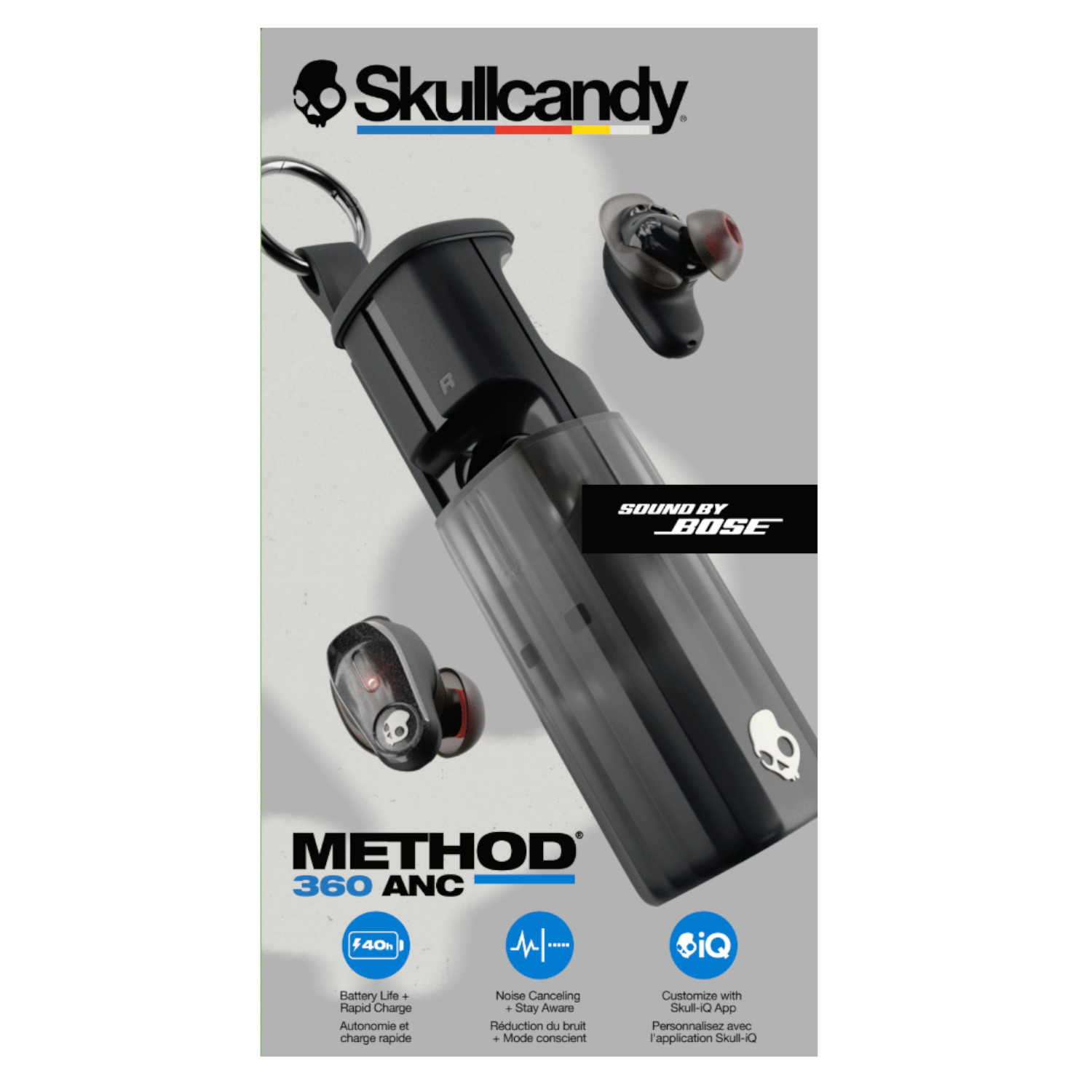 Audífonos Skullcandy Method 360 ANC Bose