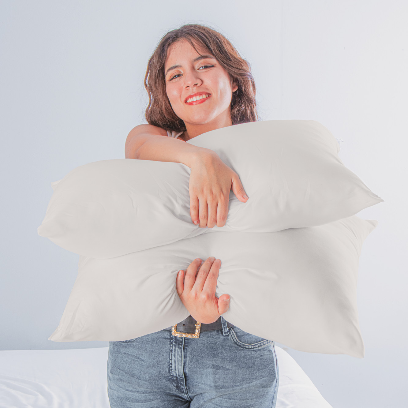KeaBabies Pack De 2 Almohadas Para Niños Pequeños De 13x18 - Almohada De Algodón Orgánico Suave Para Dormir, Ideal Para Viajes, Escuela, Siestas, Lavable A Máquina, Para Niños De 2 A
