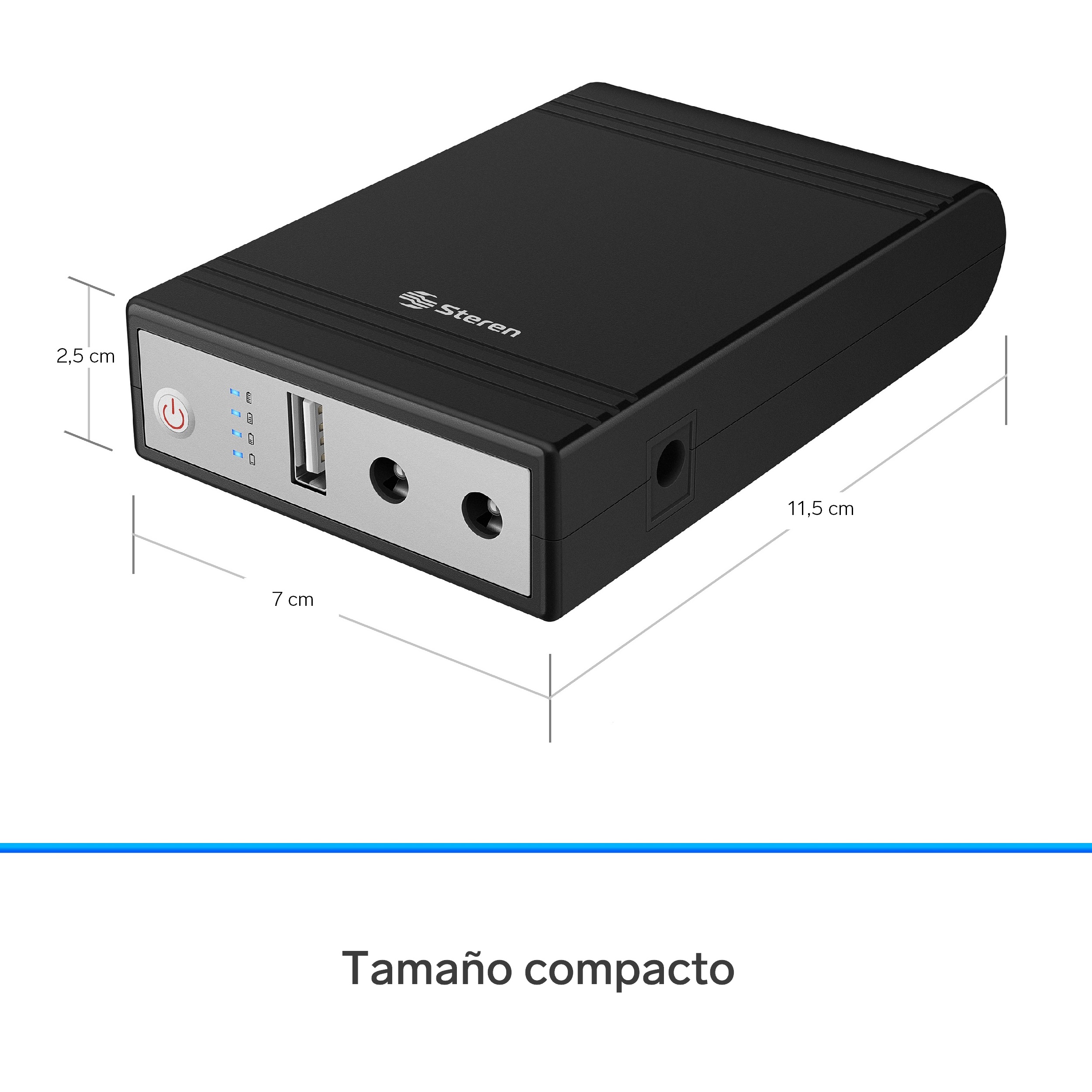 STEREN Mini No Break (UPS) para módem NB-050-V2