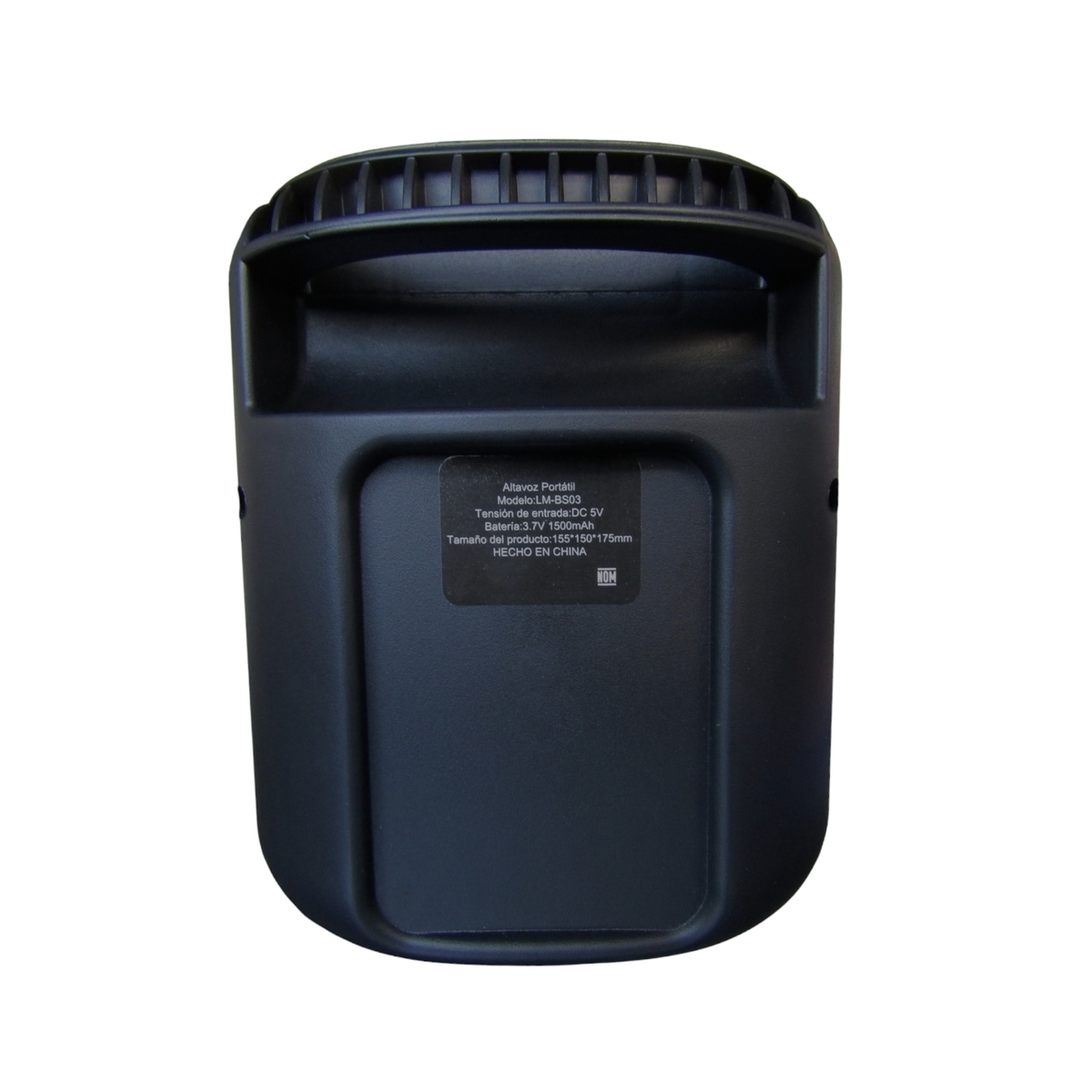 BOCINA PORTATIL LM BS03 CON LUZ .