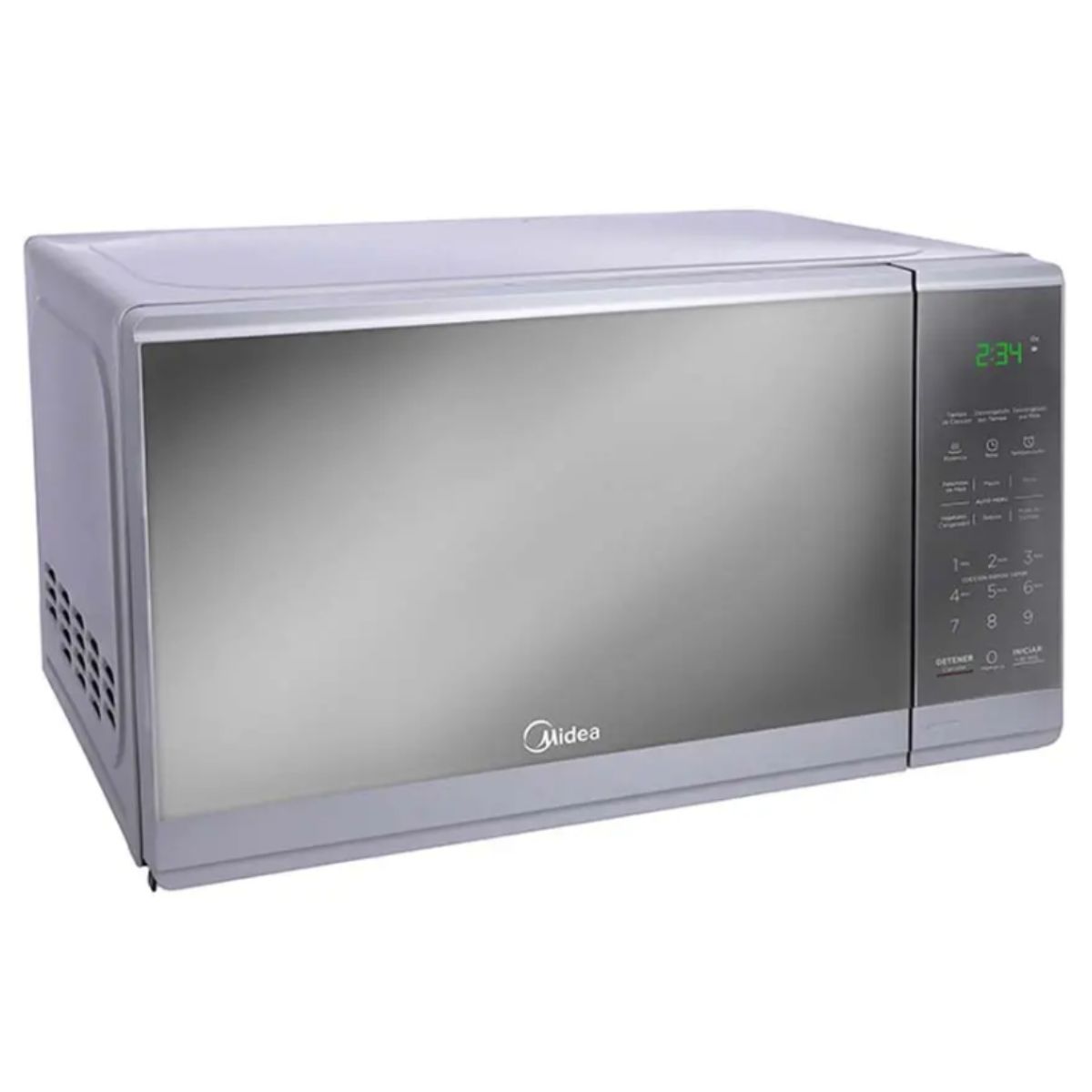 Horno Microondas 0.7 FT3 Espejo Silver Midea MMDF07S2MG​