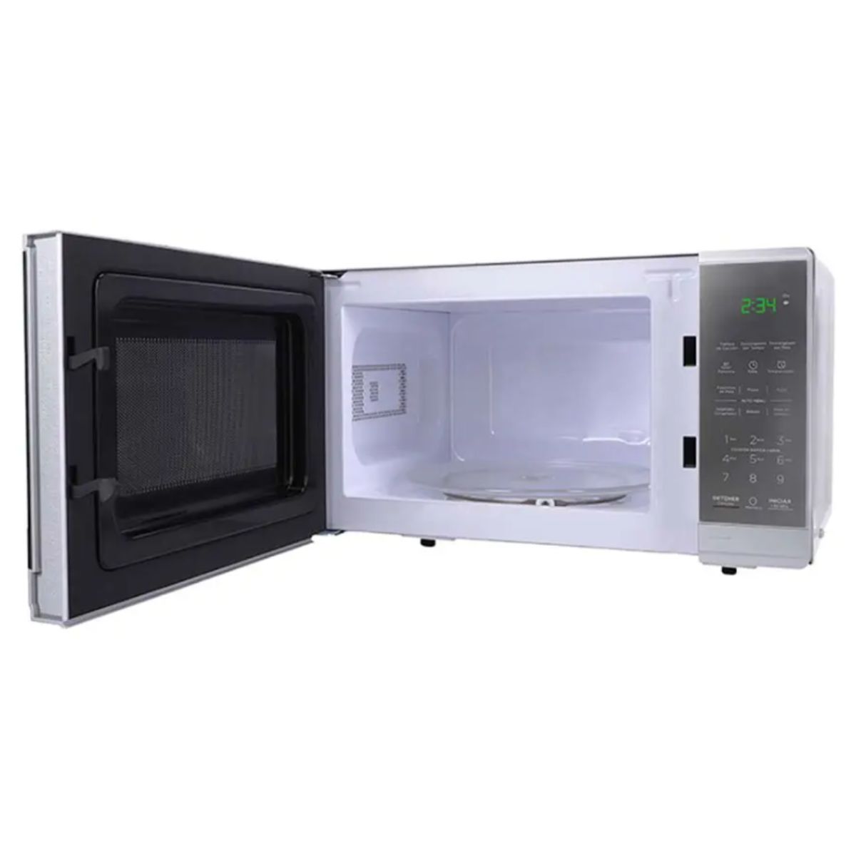 Horno Microondas 0.7 FT3 Espejo Silver Midea MMDF07S2MG​