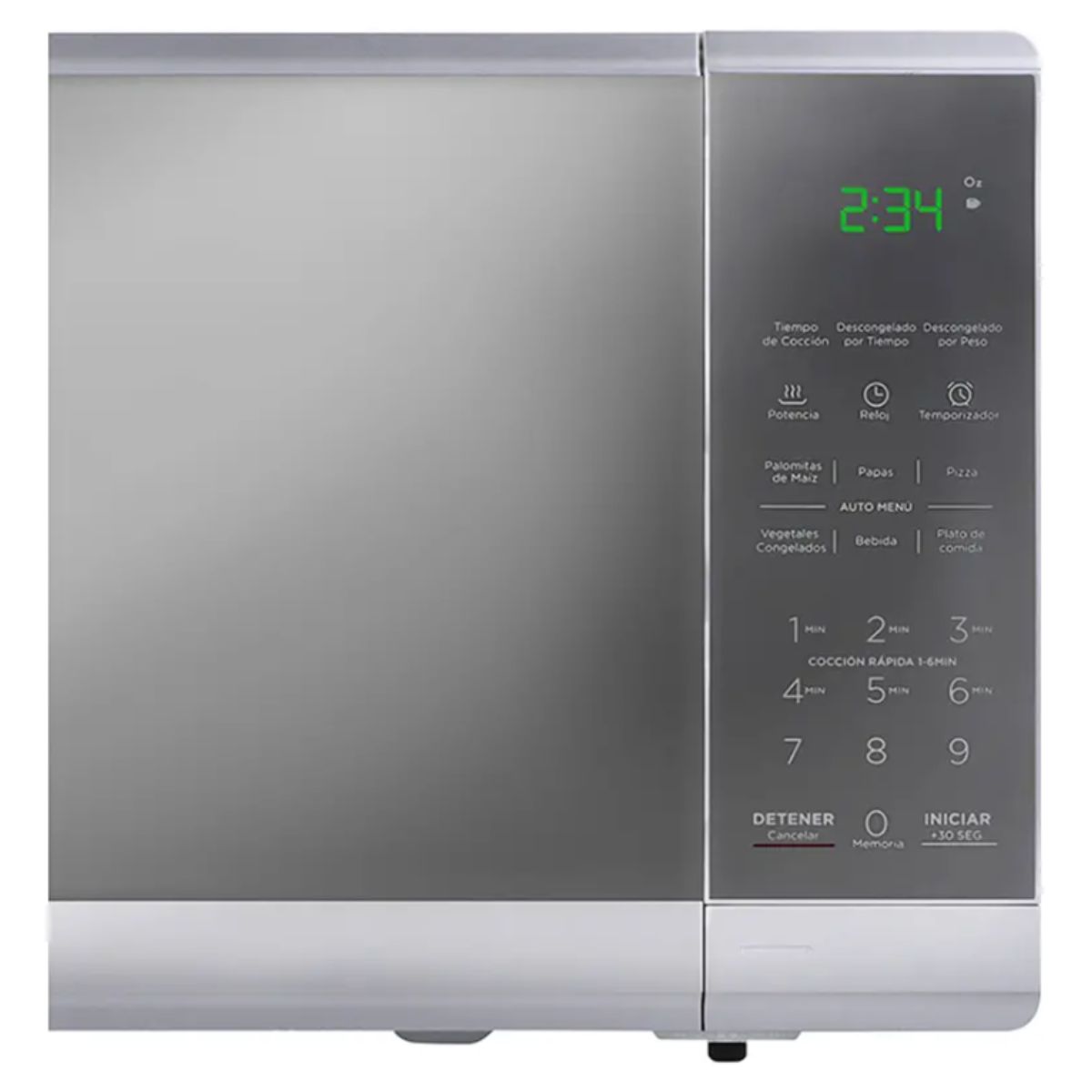 Horno Microondas 0.7 FT3 Espejo Silver Midea MMDF07S2MG​