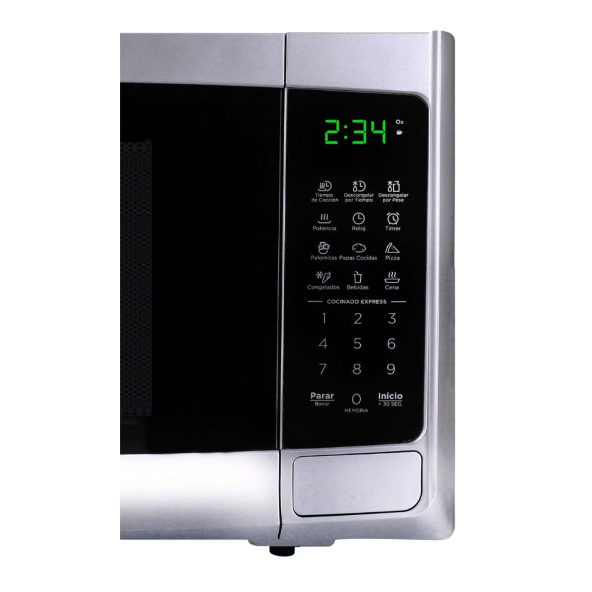 Horno De Microondas Convencional 20L Silver Daewoo DMDP07S2BG​