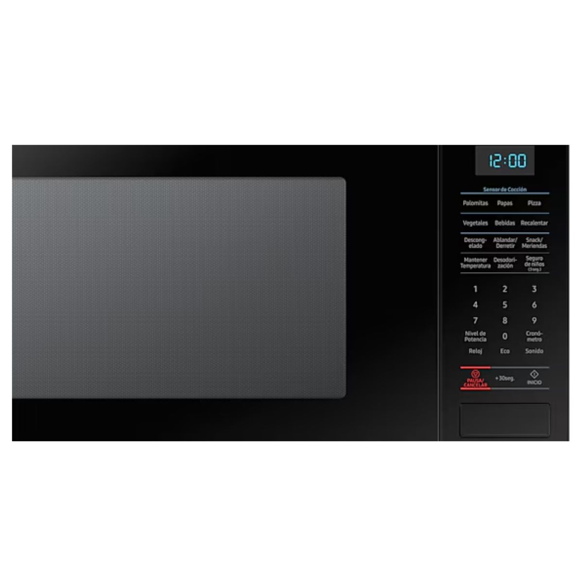 Horno De Microondas 1.9 Pies³ Acero Inoxidable Samsung MS19M8020AS/AX​