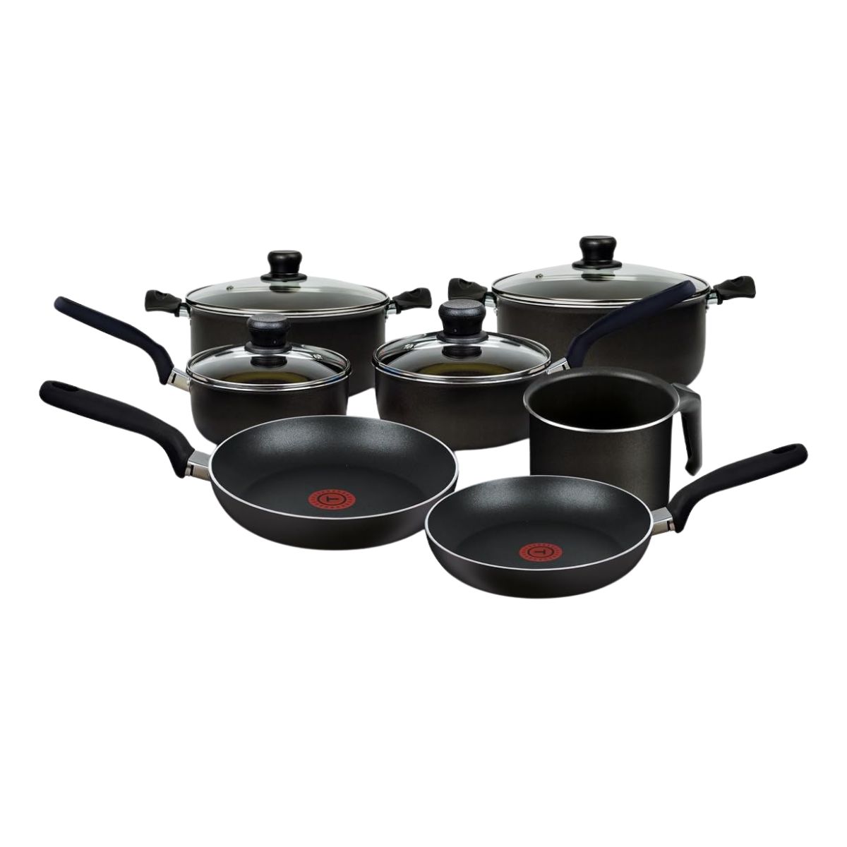 Batería Vital Antiadherente11 Pz Negra T-FAL  226100​