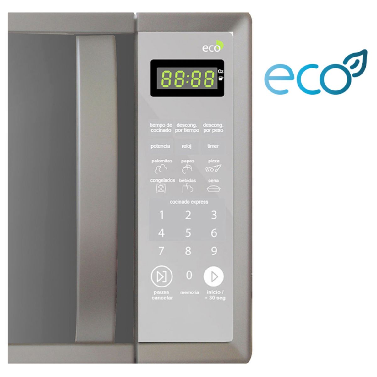 Horno  Microondas 0.70 Pies³ Silver Mabe HMM70SEJ​