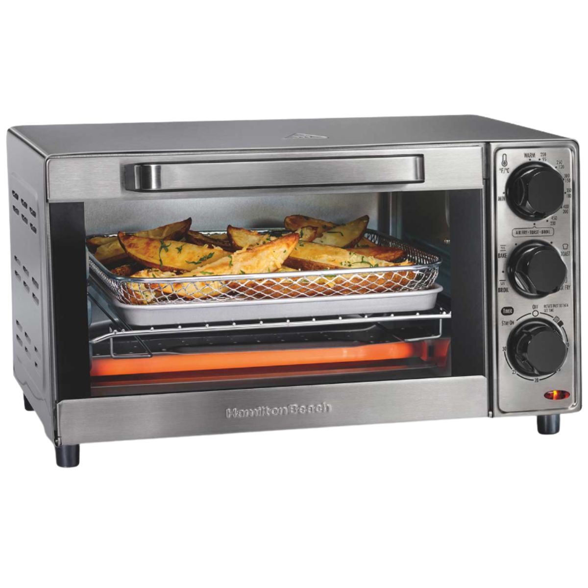 Horno Tostador Sure-Crisp Acero Inoxidable Hamilton Beach 31403G