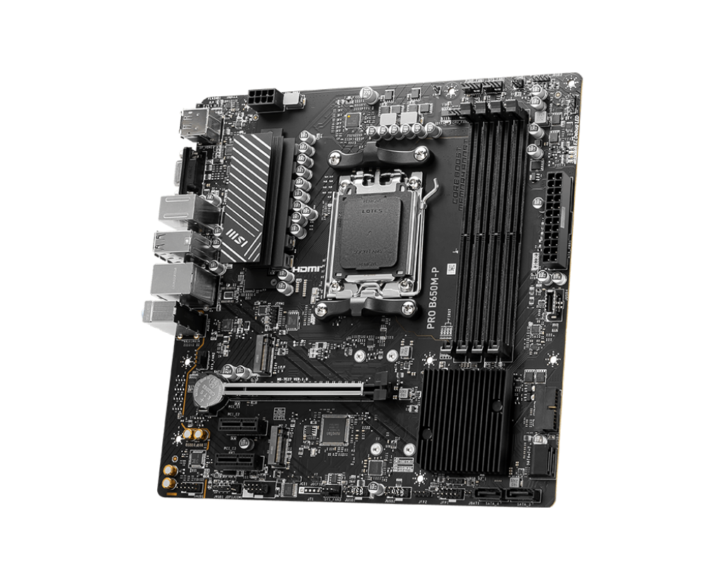 MB MSI PRO B650M-P AMD AM5 DDR5 256GB M-ATX HDMI PRO B650M-P