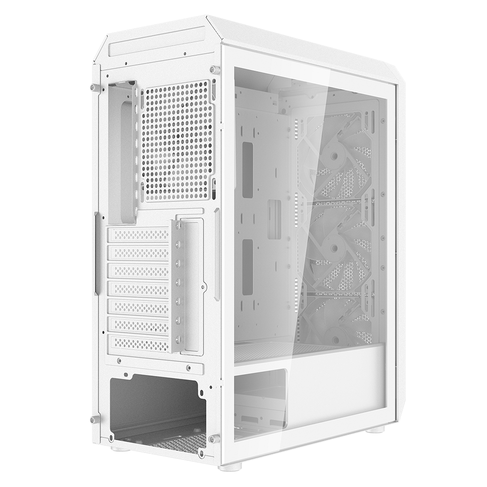 GABINETE ADATA XPG VALOR AIR PLUS BLANCO ATX S/FUENTE CRISTAL VALORAIRPLUSMTA-WHCWW