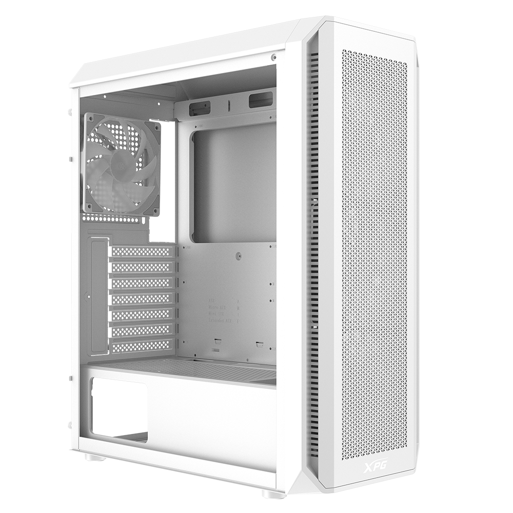 GABINETE ADATA XPG VALOR AIR PLUS BLANCO ATX S/FUENTE CRISTAL VALORAIRPLUSMTA-WHCWW