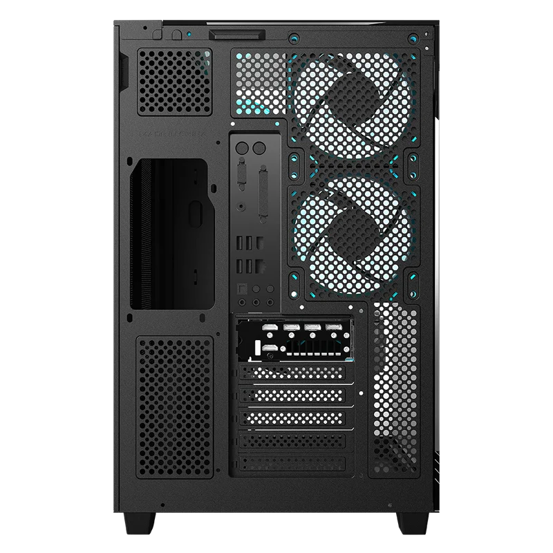 GABINETE BALAM RUSH TANK MAJESTIC 7600 NEGRO ATX USB-3.0 CRISTAL S/FUENTE BR-941495