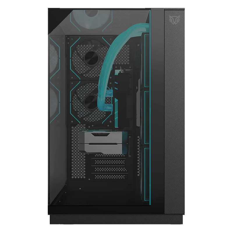 GABINETE BALAM RUSH TANK MAJESTIC 7600 NEGRO ATX USB-3.0 CRISTAL S/FUENTE BR-941495