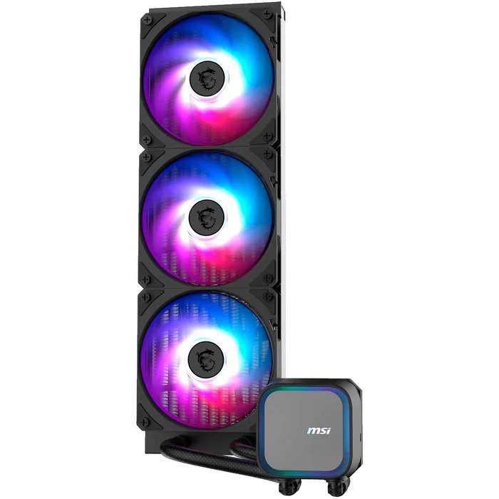 ENFRIAMIENTO MSI CORELIQUID A13 360MM NEGRO ARGB LGA1851/AM5  MAG CORELIQUID A13 360