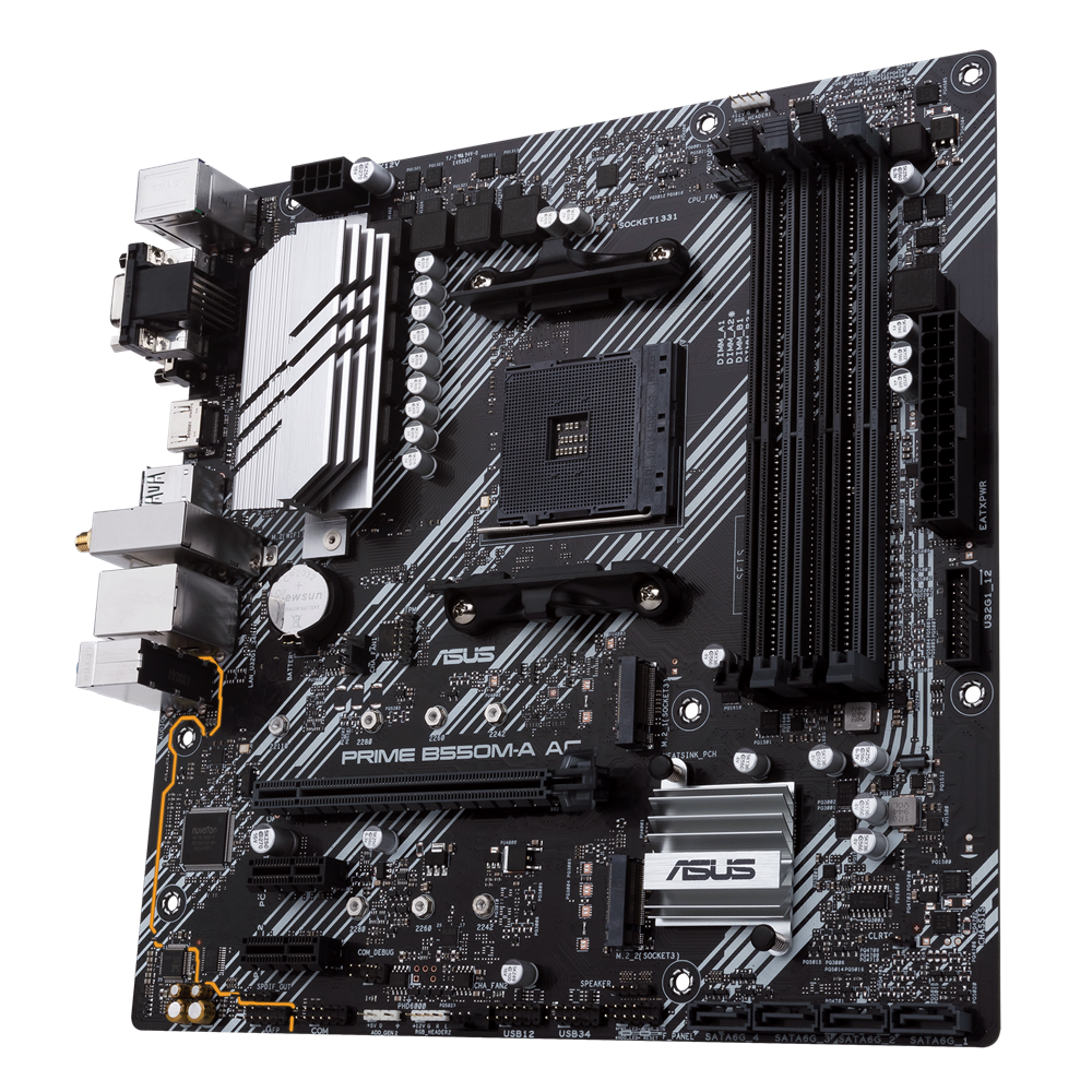 MB ASUS PRIME B550M-A AC WIFI AM4 DDR4 MICRO ATX HDMI
