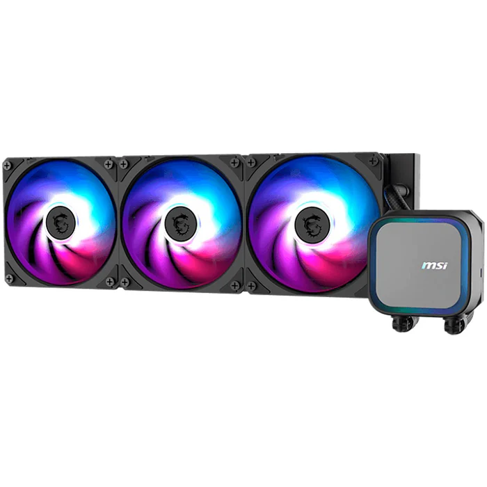 ENFRIAMIENTO MSI CORELIQUID A13 360MM NEGRO ARGB LGA1851/AM5  MAG CORELIQUID A13 360