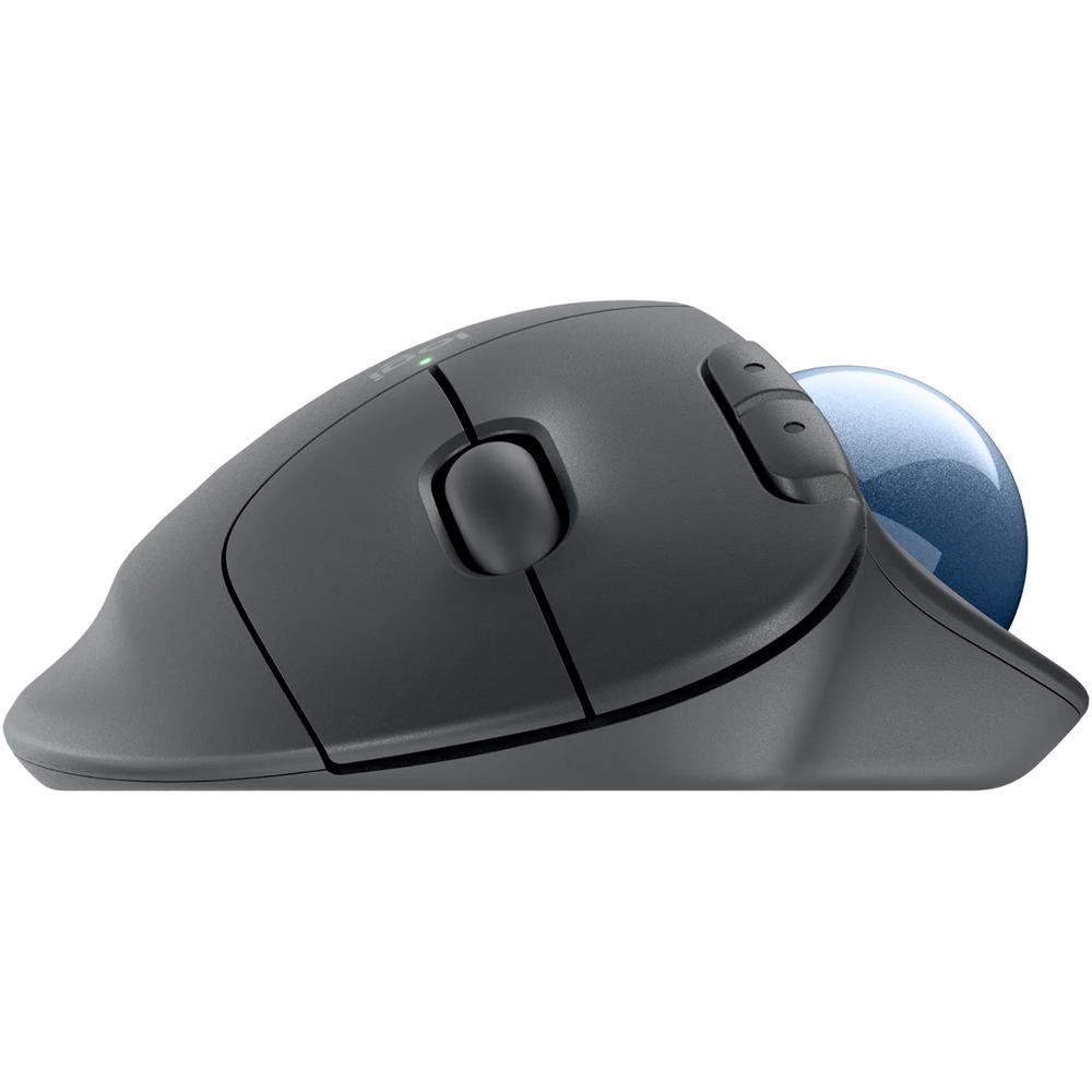  MOUSE LOGITECH ERGO M575S TRACKBALL INALAMBRICO GRAFITO/AZUL 910-007031