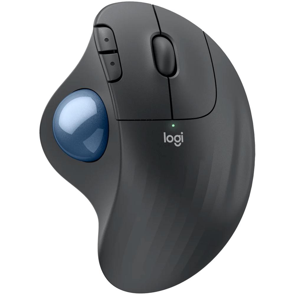  MOUSE LOGITECH ERGO M575S TRACKBALL INALAMBRICO GRAFITO/AZUL 910-007031