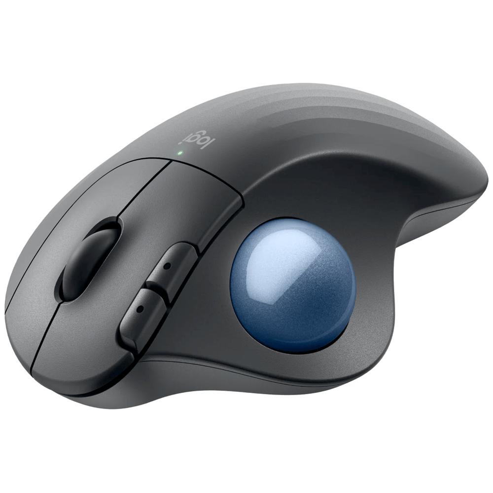  MOUSE LOGITECH ERGO M575S TRACKBALL INALAMBRICO GRAFITO/AZUL 910-007031